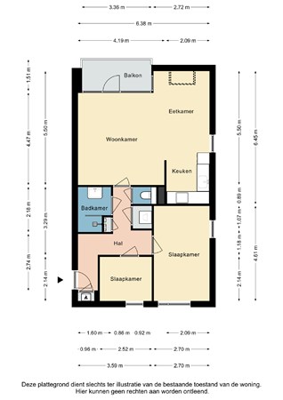 Plattegrond - Romeinenplein 64, 6372 EM Landgraaf - Romeinenplein 64 Landgraaf - Appartement 2D.jpg